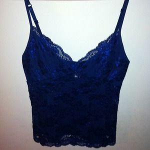 🎀REDUCED🎀Victoria Seceret Royal Blue Lace Cami