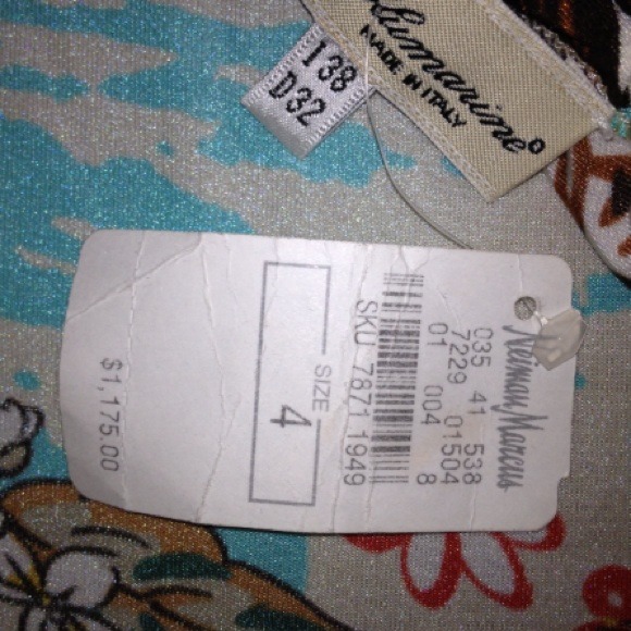 SEXY Blue Marine dress ON SALE - Picture 4 of 4