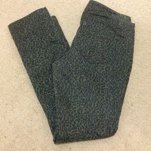 💢BUNDLED💢Leopard Cheetah skinny jeans