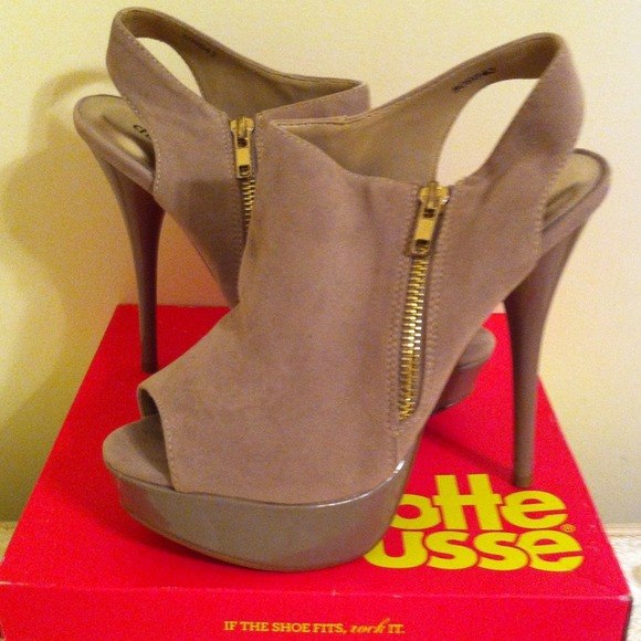 Charlotte Russe Shoes - Peep toe Heels
