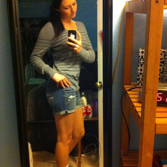 Reduced:?American eagle denim shorts.