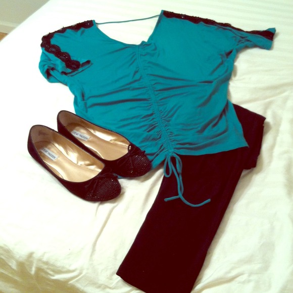*BUNDLED for Trade with mdqmom Kelly green tunic