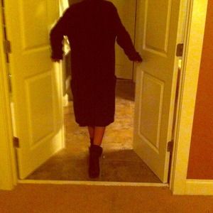 Cable Knit Knee length Sweater