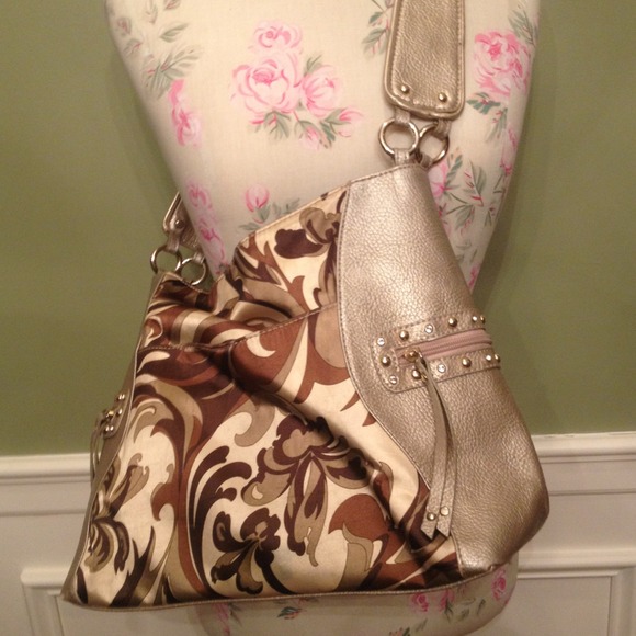 Large Golden Handbag