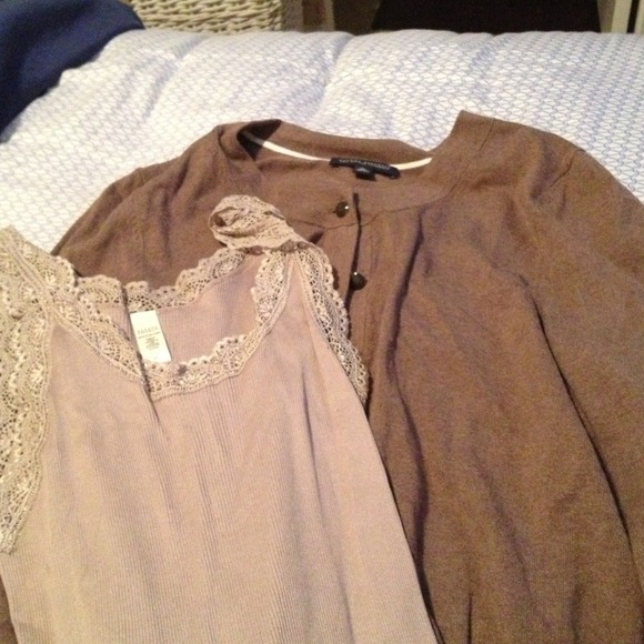 BP sweater set, A&E shorts and lucky jeans bundle