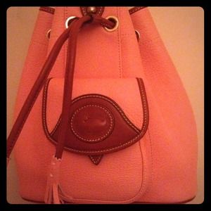 Unique pink shoulder bag/back bag
