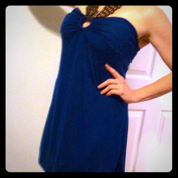 Navy blue dress Sz small
