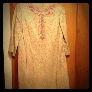 Vintage beaded dress