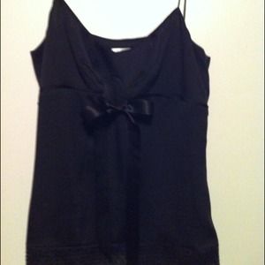 Ann Taylor Loft black top with sequin detail