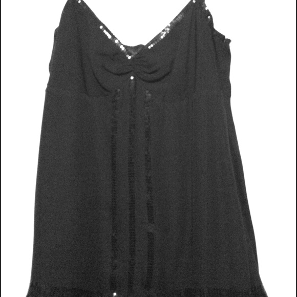 Black Sequin detailed blouse - Picture 1 of 2