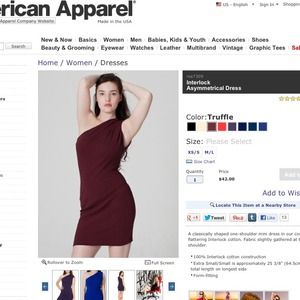 American Apparel Dress