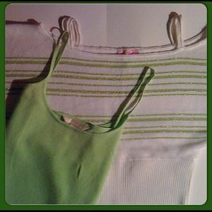 B IS FOR BUNDLE! N.W. STRIPED SWEATER & TANK