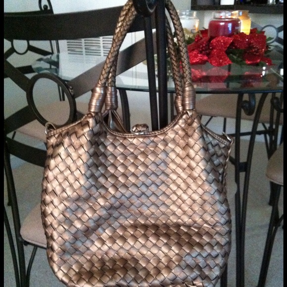 Sold! Bronze handbag