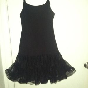One piece dress tutu skirt.