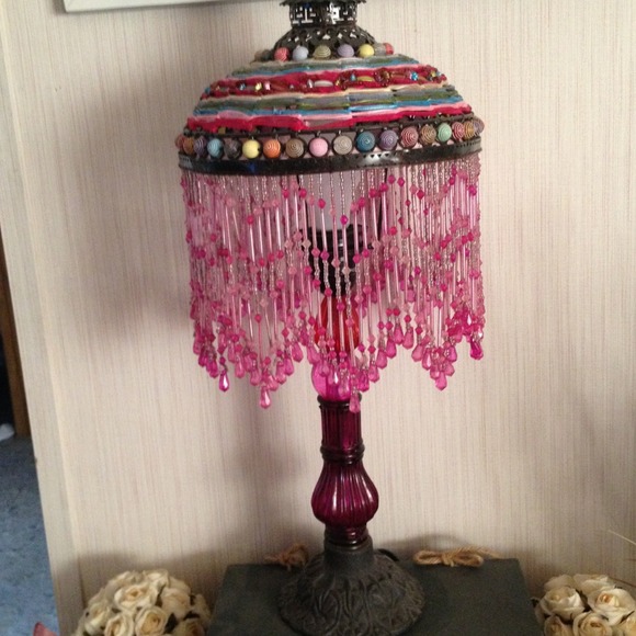 RESERVED TWILIGHTDREAMER Adorable beaded lamp!