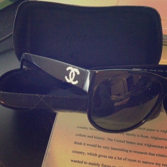CHANEL Accessories - Chanel timeless sunglasses!