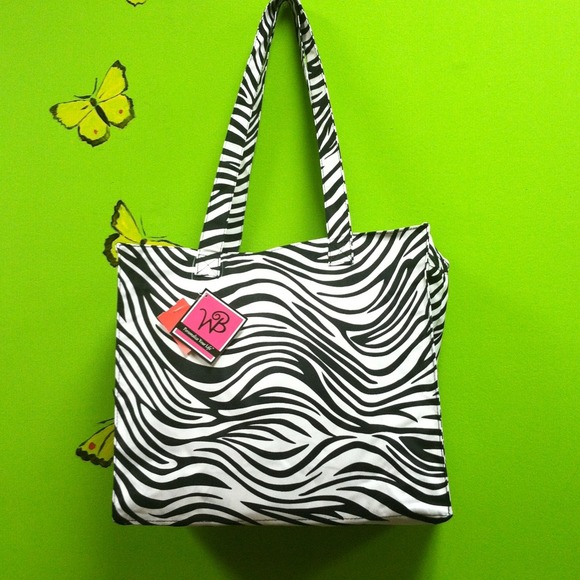Zebra Tote Bag