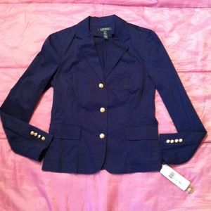LAUREN Ralph Lauren cotton blazer jacket
