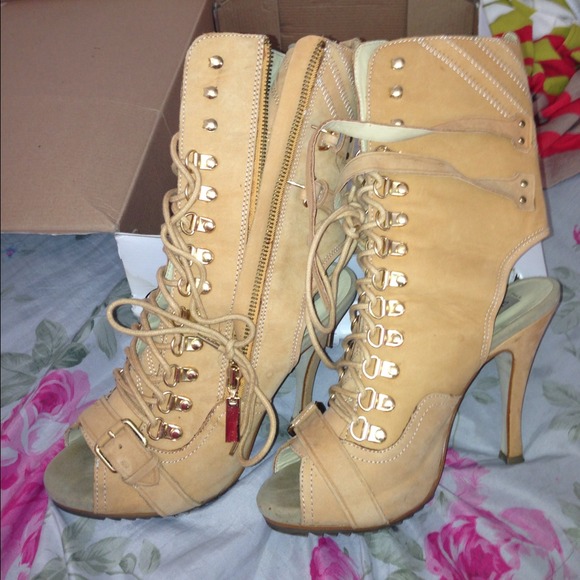 Steve Madden work heel boots