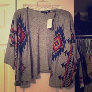 Aztec cardigan