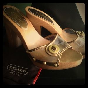 ❌Reserved❌ Authentic Coach Sandals