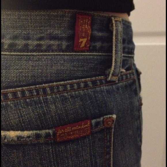 SOLD 7 For all Mankind jeans.