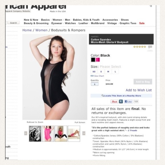 ✋🚫SOLD - American Apparel
