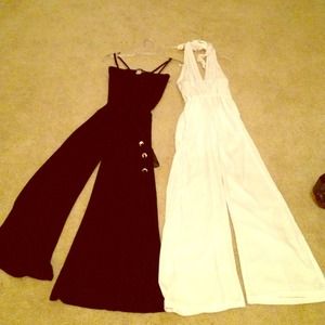 Bell bottom one piece.