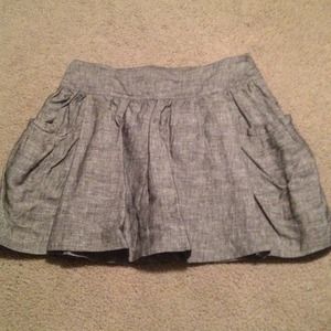 Forever 21 gray mini skirt