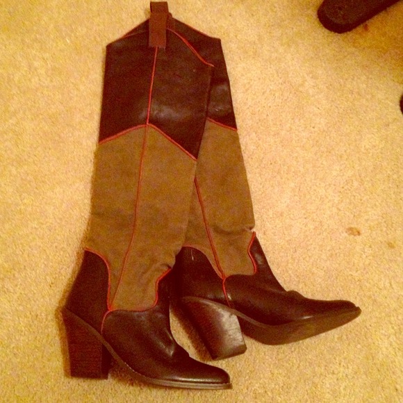 Steve Madden over the knee boots. Just reduced*!!
