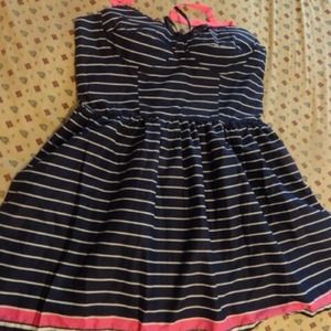 Pin up mini dress top..