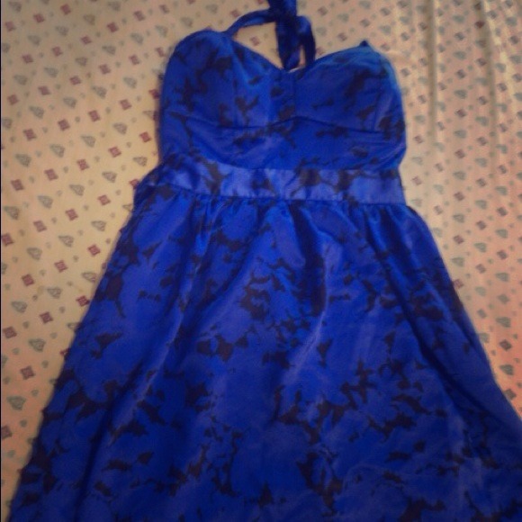 Deep purple dress