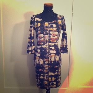 RACHEL Rachel Roy fitted zipper convertible dress