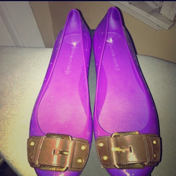 New Jewel/Jelly Purple Flats. BCBG