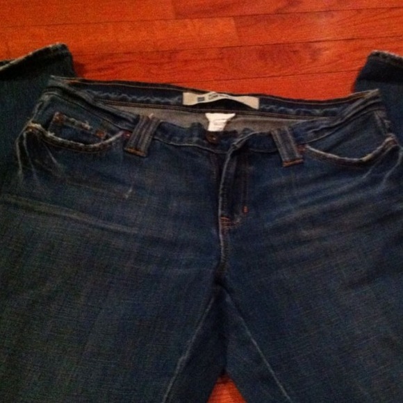 Gap Original Low Rise Flare Size 8 Long
