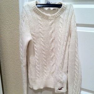 ❗SOLD Hollister Off-White Sweater❗