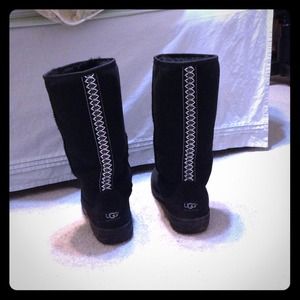 Extra Tall Ultimate Ugg boots!! Size 7!! Black
