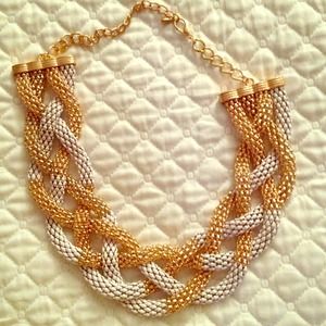 Jewelry - White & Gold Tone necklace Jewelry - White & Gold Tone necklace