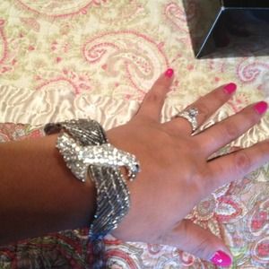 Crystal eagle bracelet