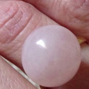 J. Crew Jewelry - Jcrew ball ring. 10k gold & pink quartz. J. Crew Jewelry - Jcrew ball ring. 10k gold & pink quartz.