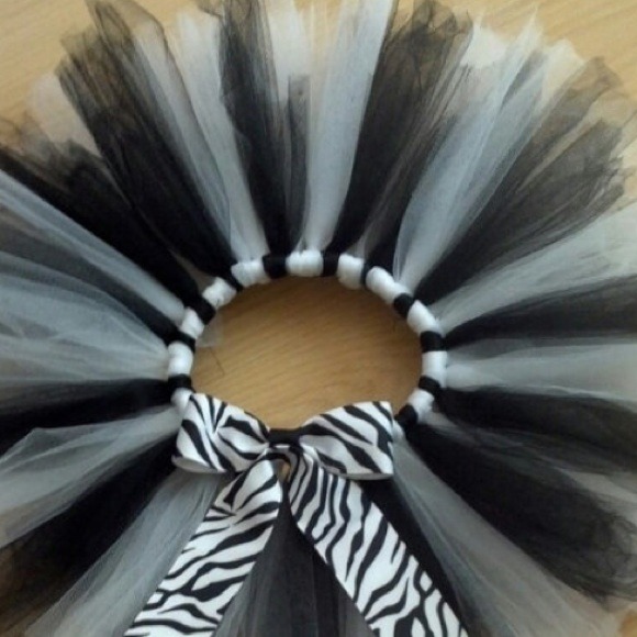 **One Hour Only!!! Zebra Print Tutu!