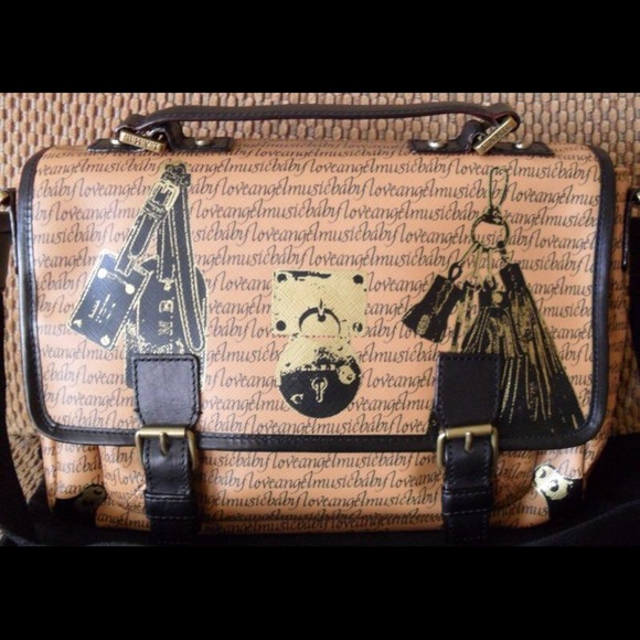 L.A.M.B. Signature Messenger Bag