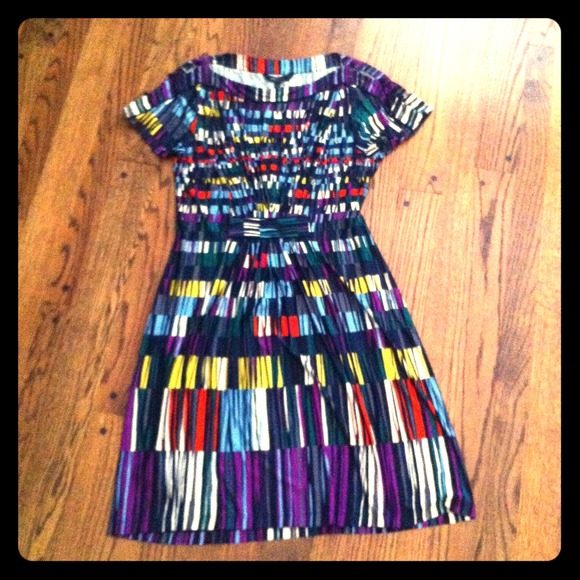 BCBG print dress