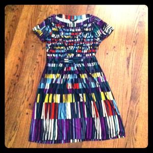 BCBG print dress