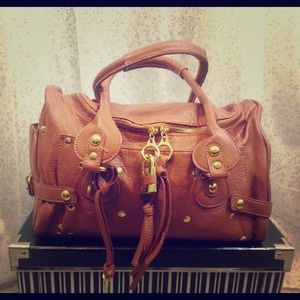 Urban Behavior handbag in Cognac