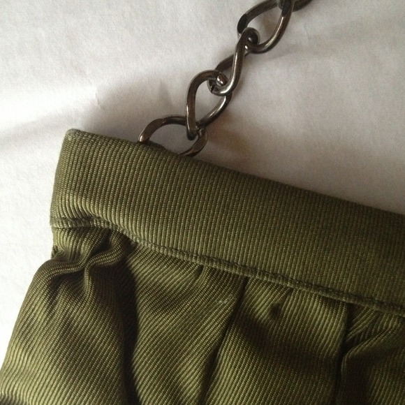 Military green Handbag by designer Etxart &Panno - Picture 2 of 4