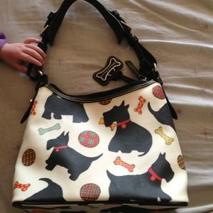Dooney & Bourke Scottie Dog Bucket bag