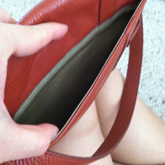 Loft Ann Taylor small leather bag - Picture 3 of 3