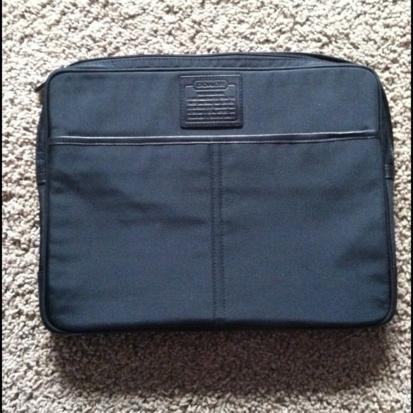 Authentic Coach 13" Mac book pro laptop case