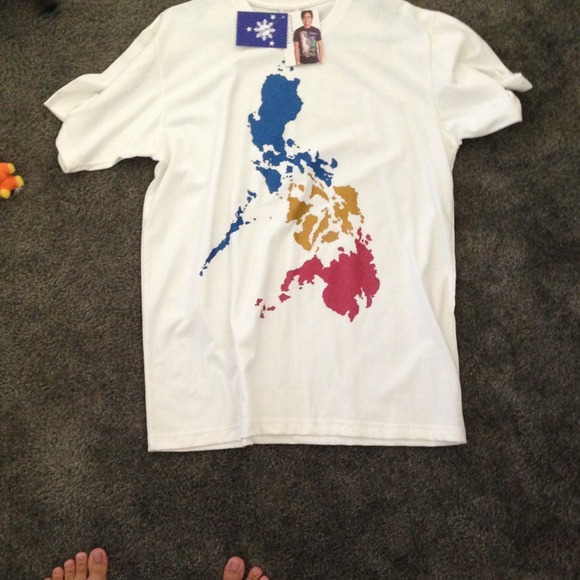 Filipino map shirt